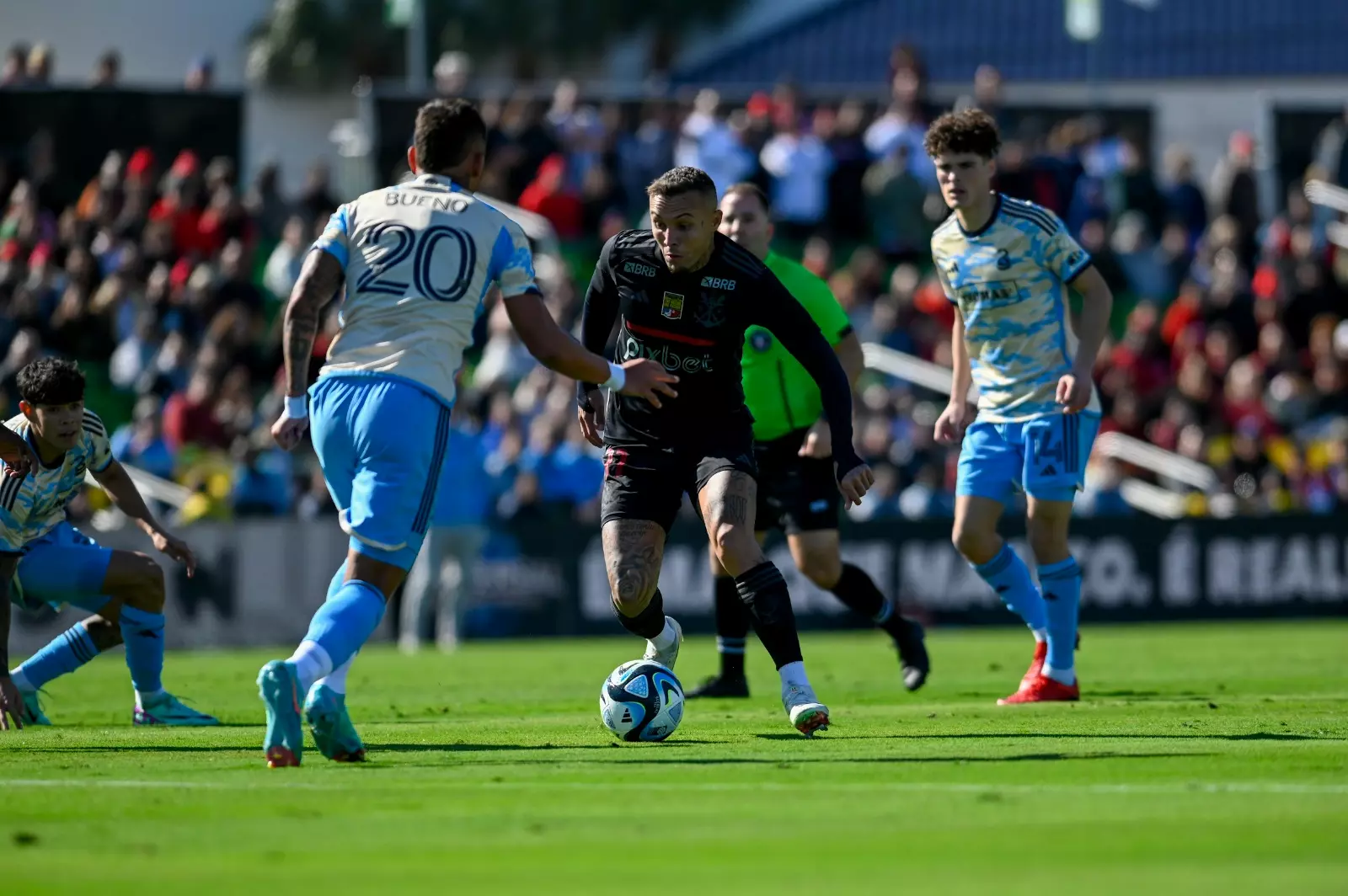 Flamengo vence Philadelphia Union por 2 a 0 em amistoso de pré-temporada nos Estados Unidos